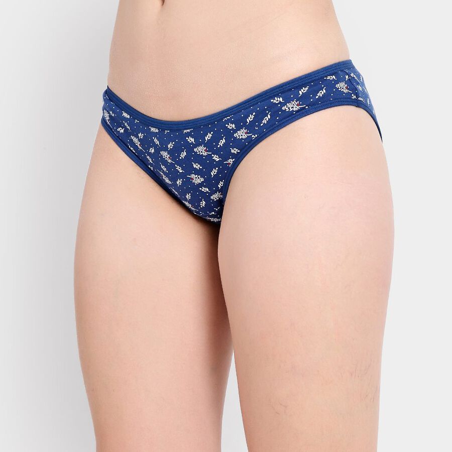 Ladies' Cotton Panty, Navy Blue, large image number null